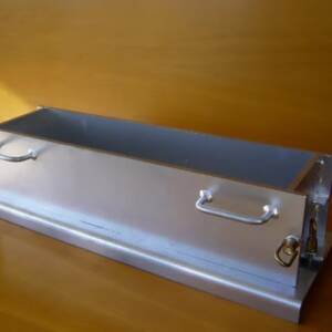 Molde 15x15x60 metálico para probetas prismáticas de hormigón 150x150x600 mm