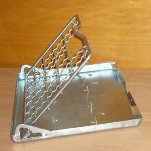 Portaetiquetas metálico para vagón ferroviario fabricado en acero